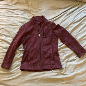 Marc New York Maroon Zip up Jacket